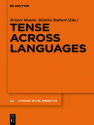 cover image of Tense across Languages